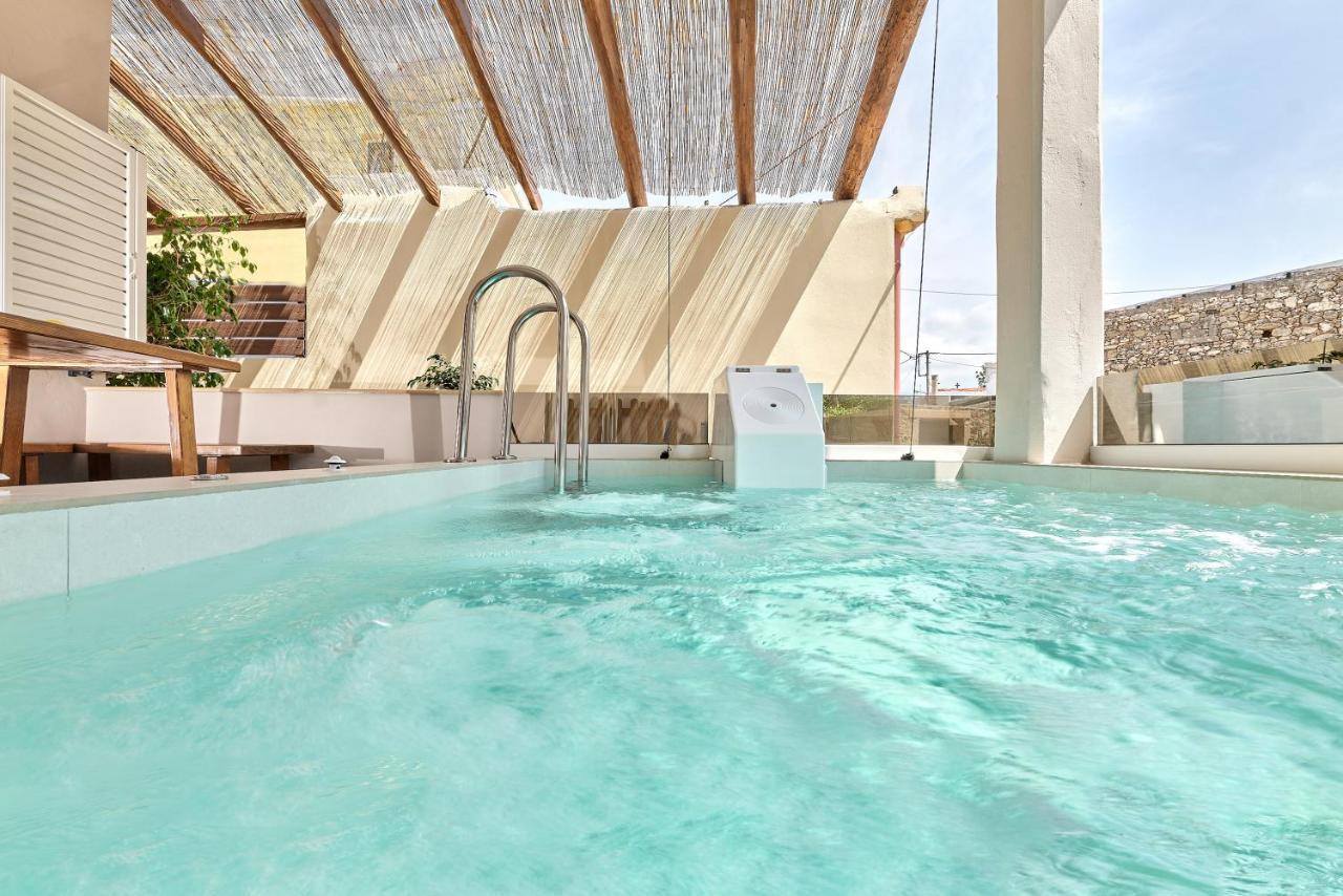 2 Bedroom Villa With Heated Swimming Pool-Spa Whirlpool-Bbq! Melidhonion  Екстер'єр фото